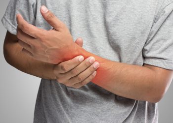 person with wrist pain